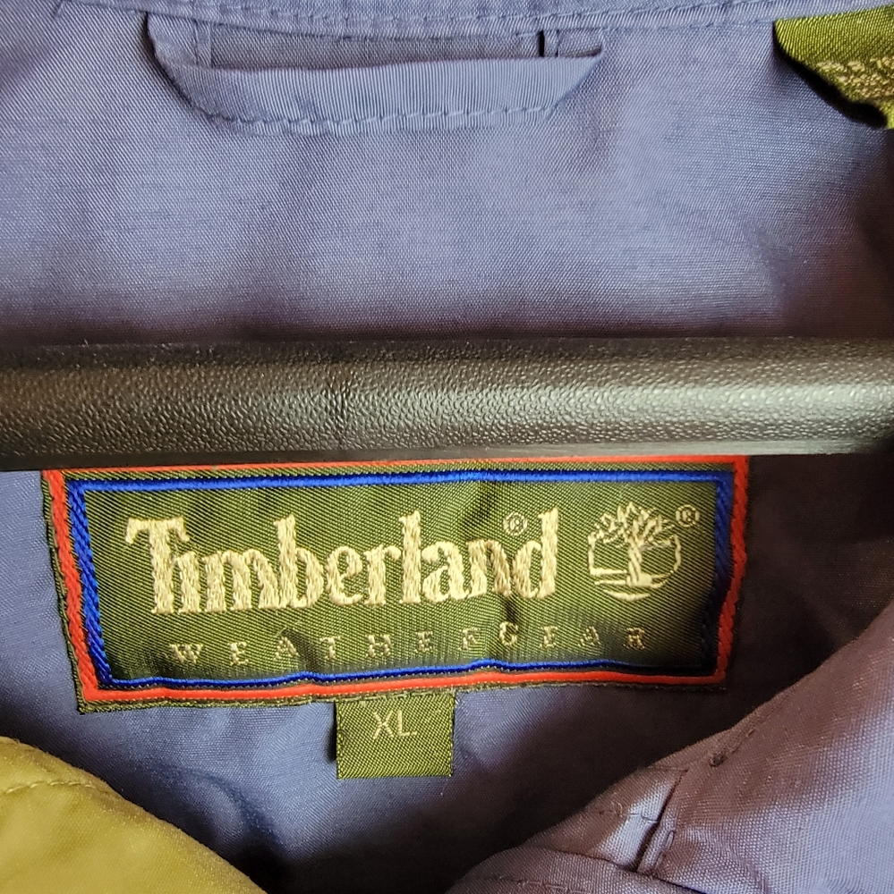 Vintage‎ 90s Timberland Weathergear Windbreaker Men's XL - Picture 4 of 13